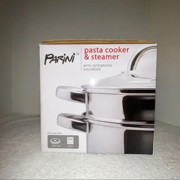 🆕 Parini Pasta Cooker & Steamer (NWOT) - Picture 5 of 5